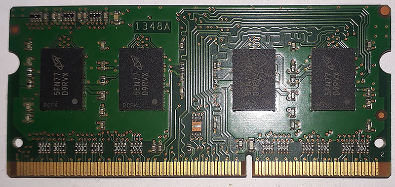 DDR3L laptop memory module labelled 4 GB