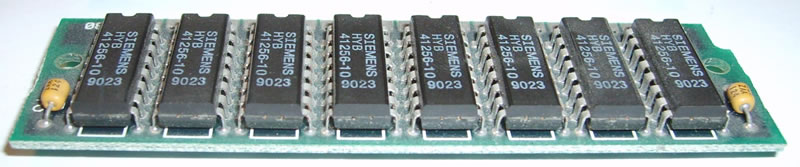 Vintage Atari STE memory module labelled 256 kB